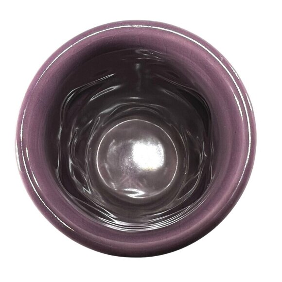 Purple Ceramic Tiki Mug Tribal Face Design Accoutrements Double side - Picture 7 of 8